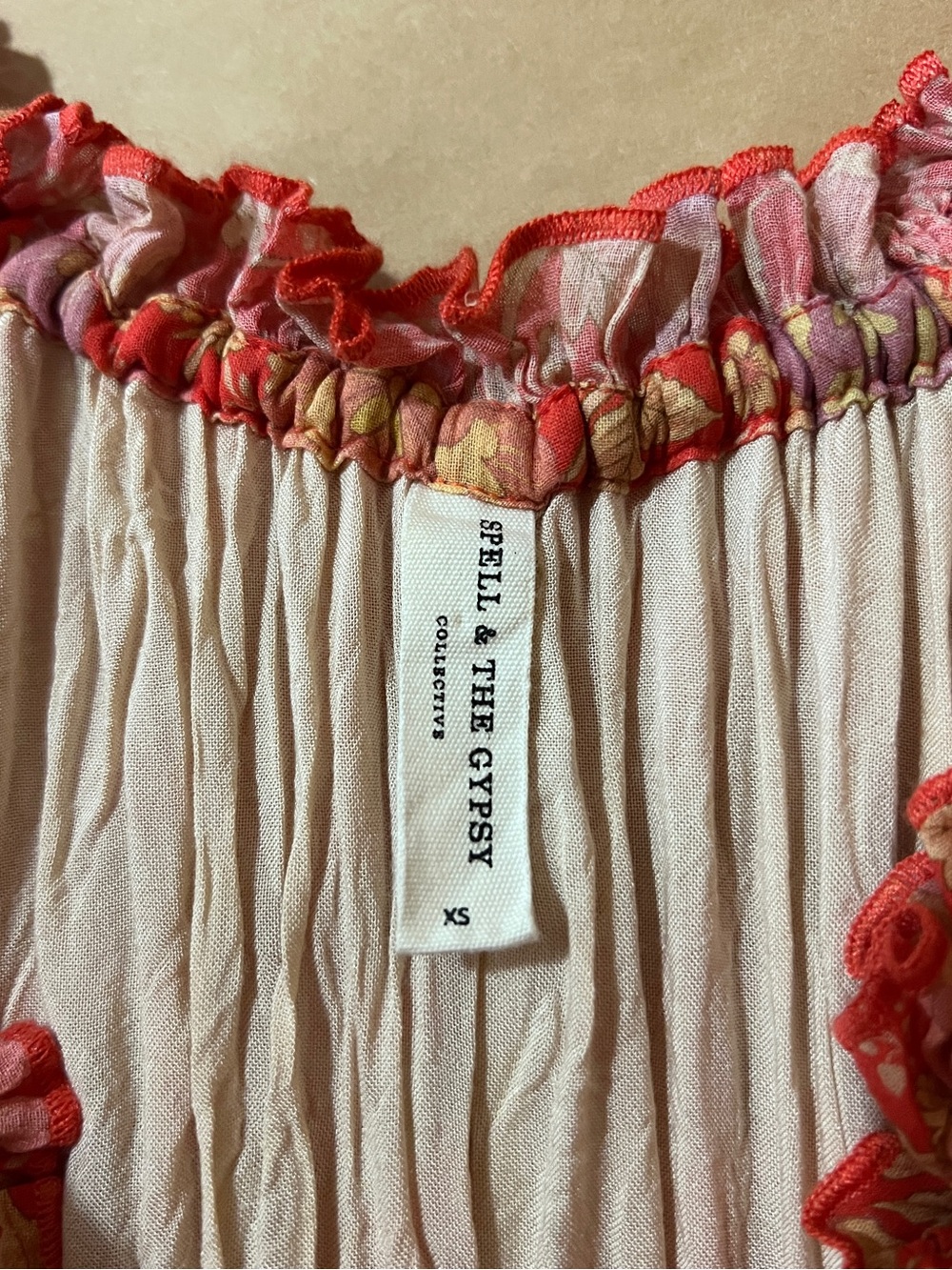 Spell & The Gypsy Collective Love Story Strappy Midi Dress Bohemian Size XS - Picture 3 of 11
